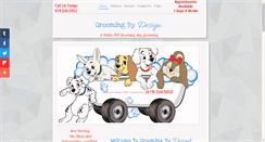 Desktop Screenshot of groomingbydesign.com